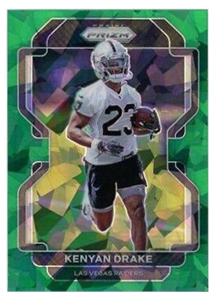 2021 Panini Prizm Base Set Kenyan Drake #181 card