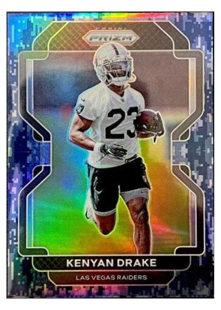 2021 Panini Prizm Base Set Kenyan Drake #181 card