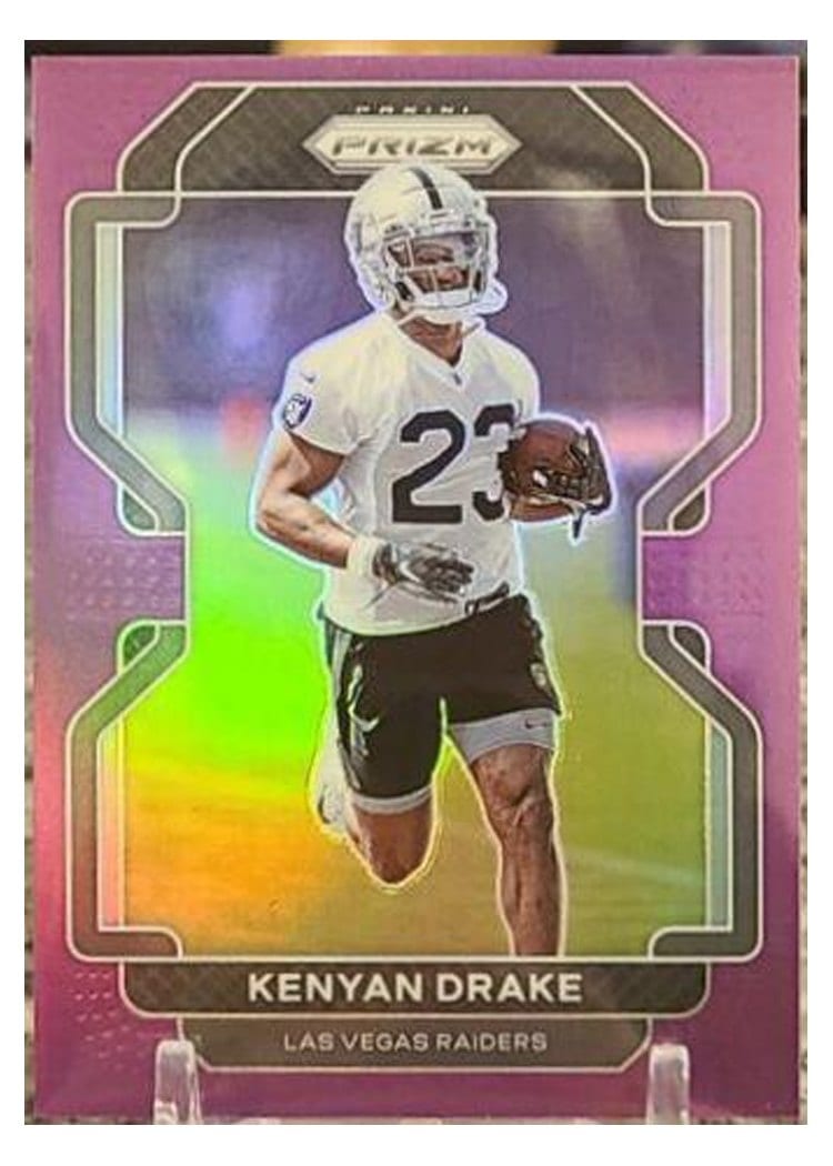 2021 Panini Prizm Base Set Kenyan Drake #181 card
