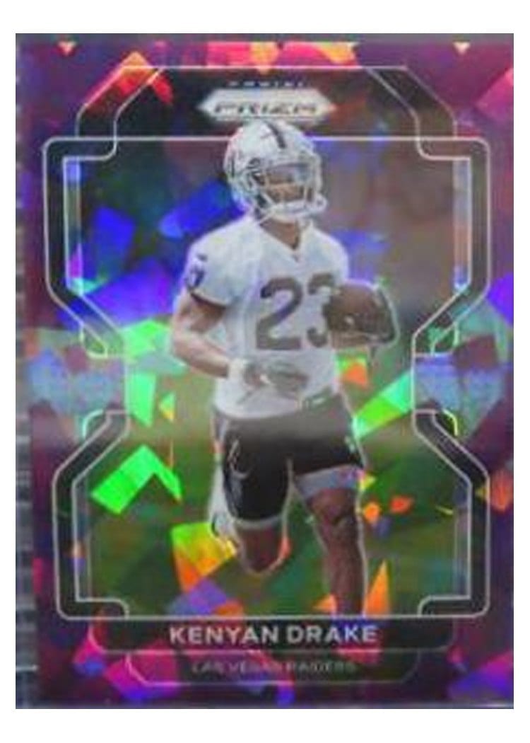 2021 Panini Prizm Base Set Kenyan Drake #181 card