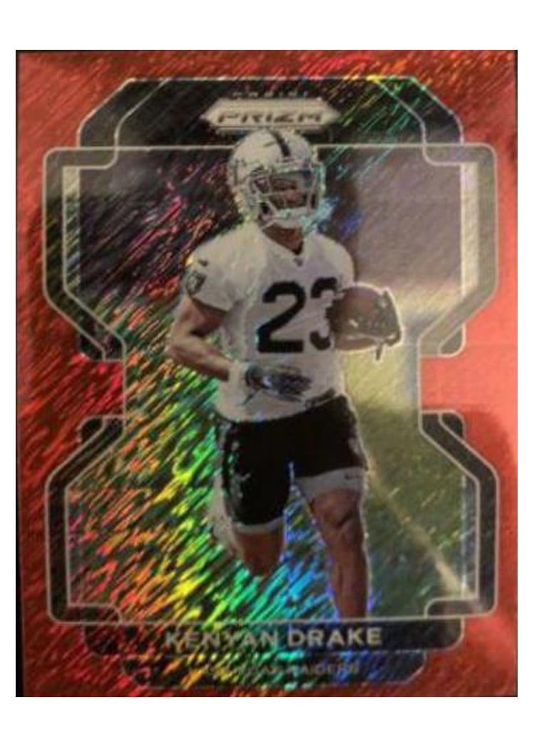 2021 Panini Prizm Base Set Kenyan Drake #181 card