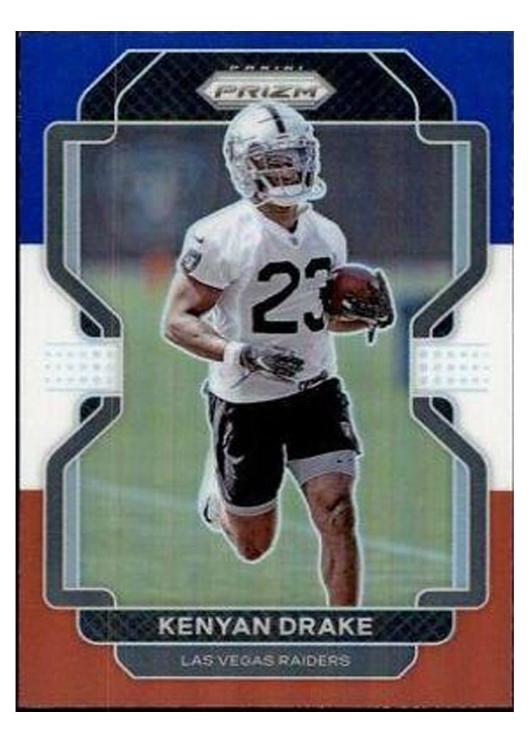 2021 Panini Prizm Base Set Kenyan Drake #181 card