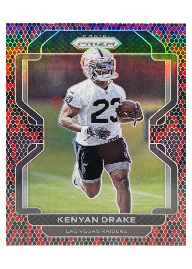 2021 Panini Prizm Base Set Kenyan Drake #181 card