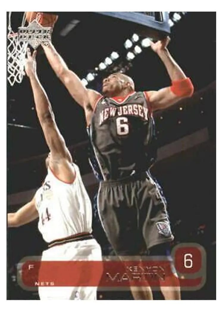 2002 Upper Deck Kenyon Martin #99 card