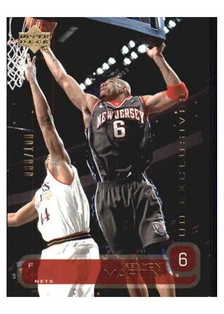 2002 Upper Deck Kenyon Martin UD Exclusives #99 card