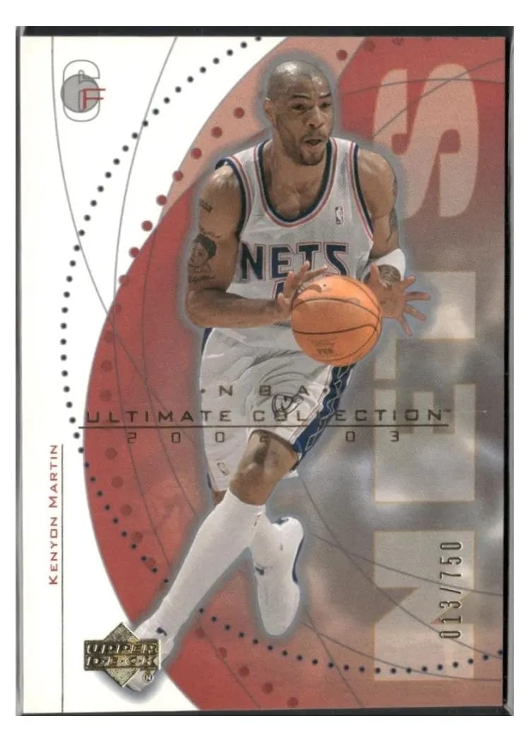 2002 Upper Deck Ultimate Kenyon Martin #38 card