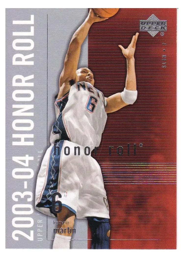 2003 Upper Deck Honor Roll Kenyon Martin #52 card