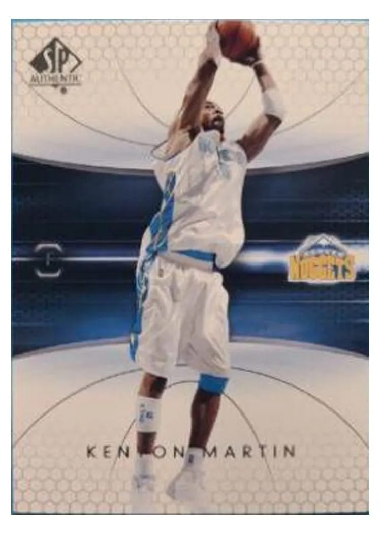 2004 SP Authentic Kenyon Martin #20 card