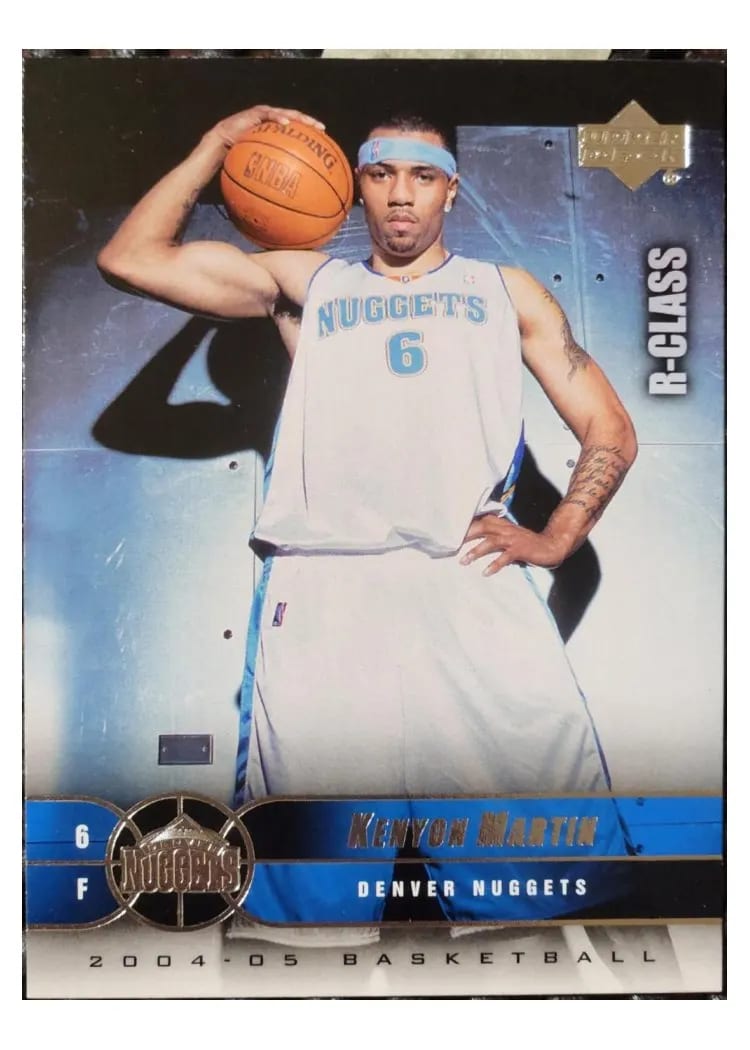 2004 Upper Deck R-Class Kenyon Martin #21 card