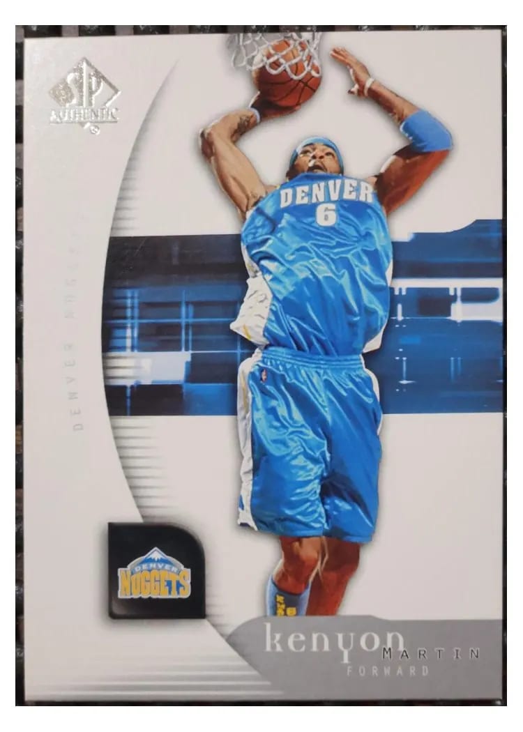 2005 SP Authentic Kenyon Martin #21 card