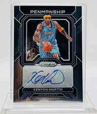 2022-23 Panini Prizm Penmanship Kenyon Martin #PNM-KYM card