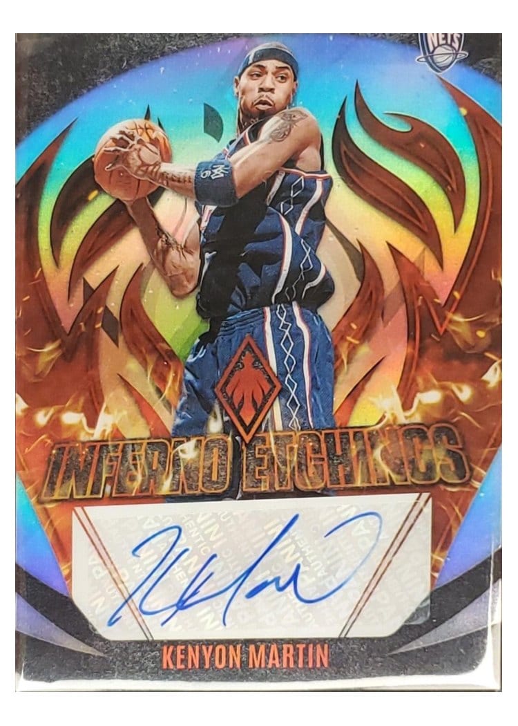 2023-24 Panini Phoenix Inferno Etchings Kenyon Martin #IE-KYM card