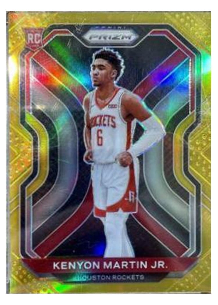 2020-21 Panini Prizm Base Set Kenyon Martin Jr. Gold Prizm #265 card