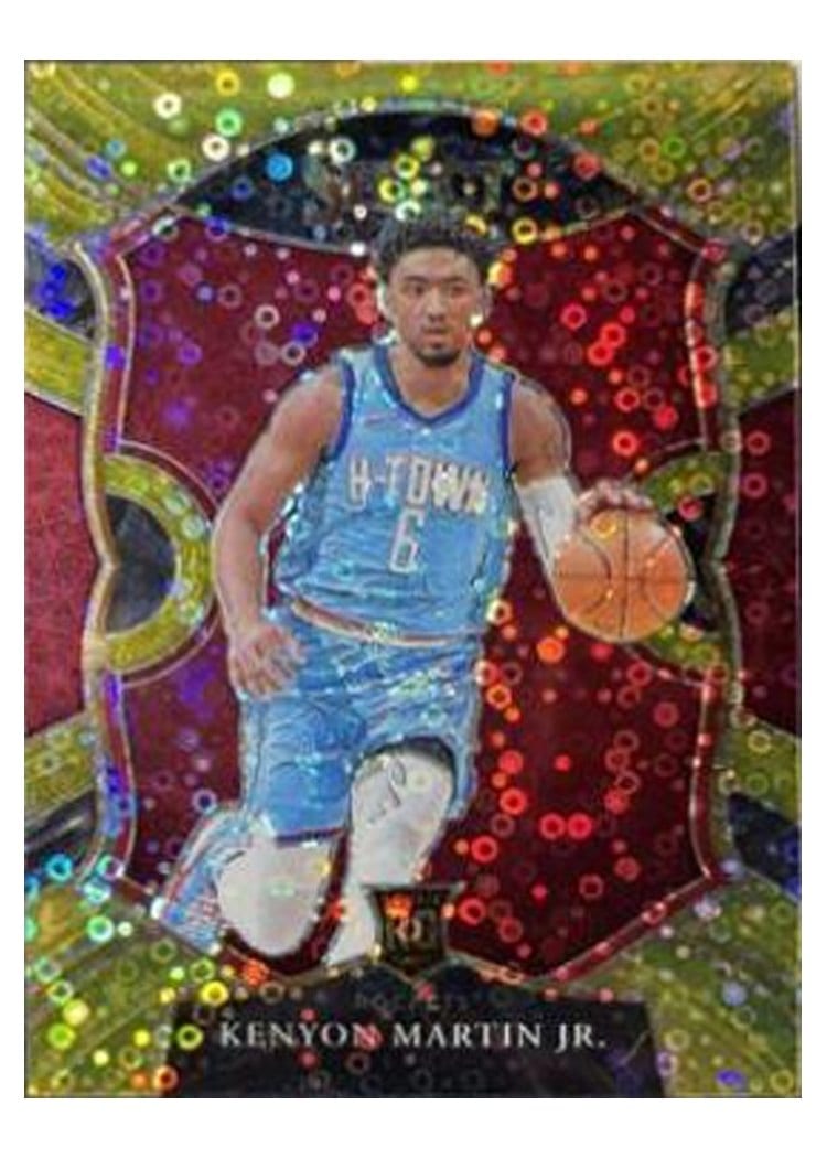 2020-21 Panini Select Base Set Kenyon Martin Jr. Gold Disco Prizm #98
