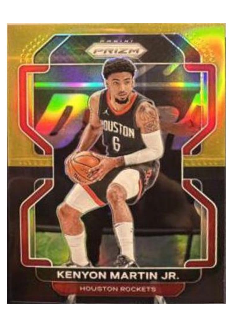 2021-22 Panini Prizm Base Set Kenyon Martin Jr. Black Gold Prizm #235