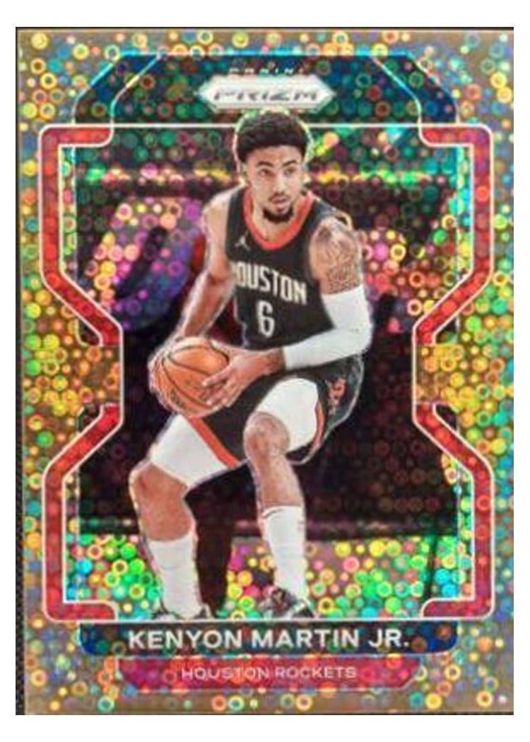 2021-22 Panini Prizm Base Set Kenyon Martin Jr. Fast Break Bronze Prizm #235 card
