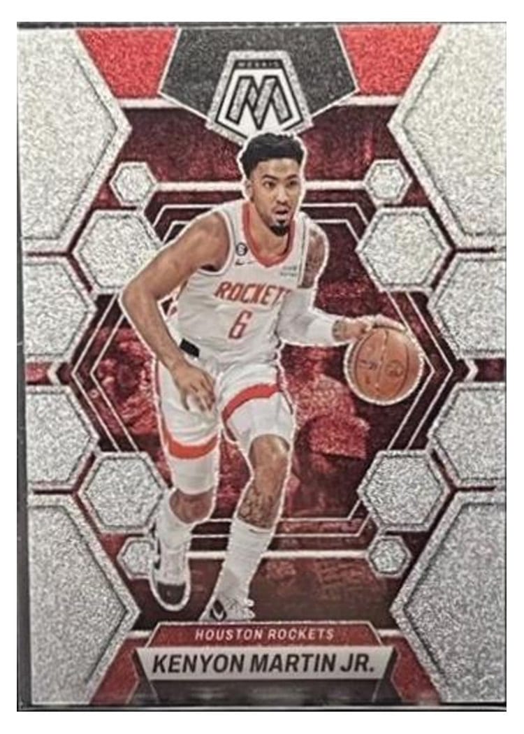 2022-23 Panini Mosaic Base Set Kenyon Martin Jr Glitter #29 card