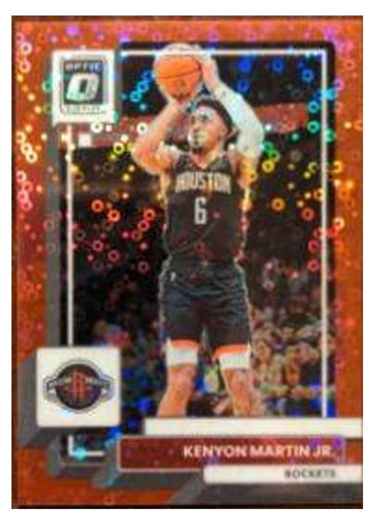 2022 Panini Donruss Optic Kenyon Martin Jr. #195 card