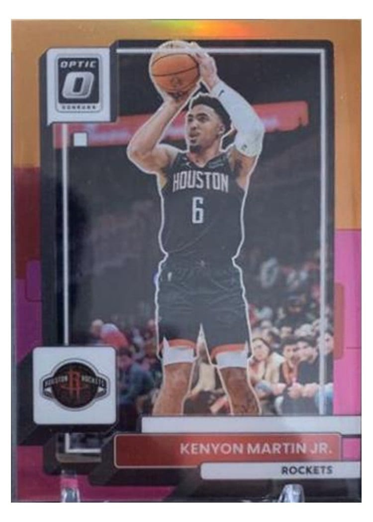 2022 Panini Donruss Optic Kenyon Martin Jr. Orange #195 card