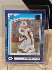 2024 Clearly Donruss Base Set Keon Coleman #67 card