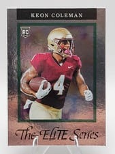 2024 Donruss Elite 1992 The Elite Series Rookies Keon Coleman #17 card
