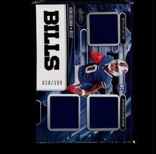 2024 Panini Absolute Rookie Premiere Materials Keon Coleman #RPM-KCN