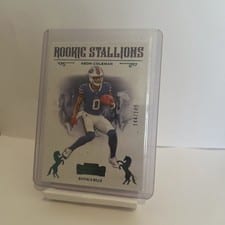 2024 Panini Contenders Rookie Stallions Keon Coleman #19 card
