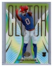 2024 Panini Illusions Clutch Keon Coleman #5 card