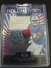 2024 Panini Illusions HoloHeroes Rookies Keon Coleman #23 card