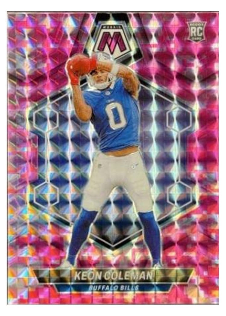 2024 Panini Mosaic Base Set Keon Coleman #333 card