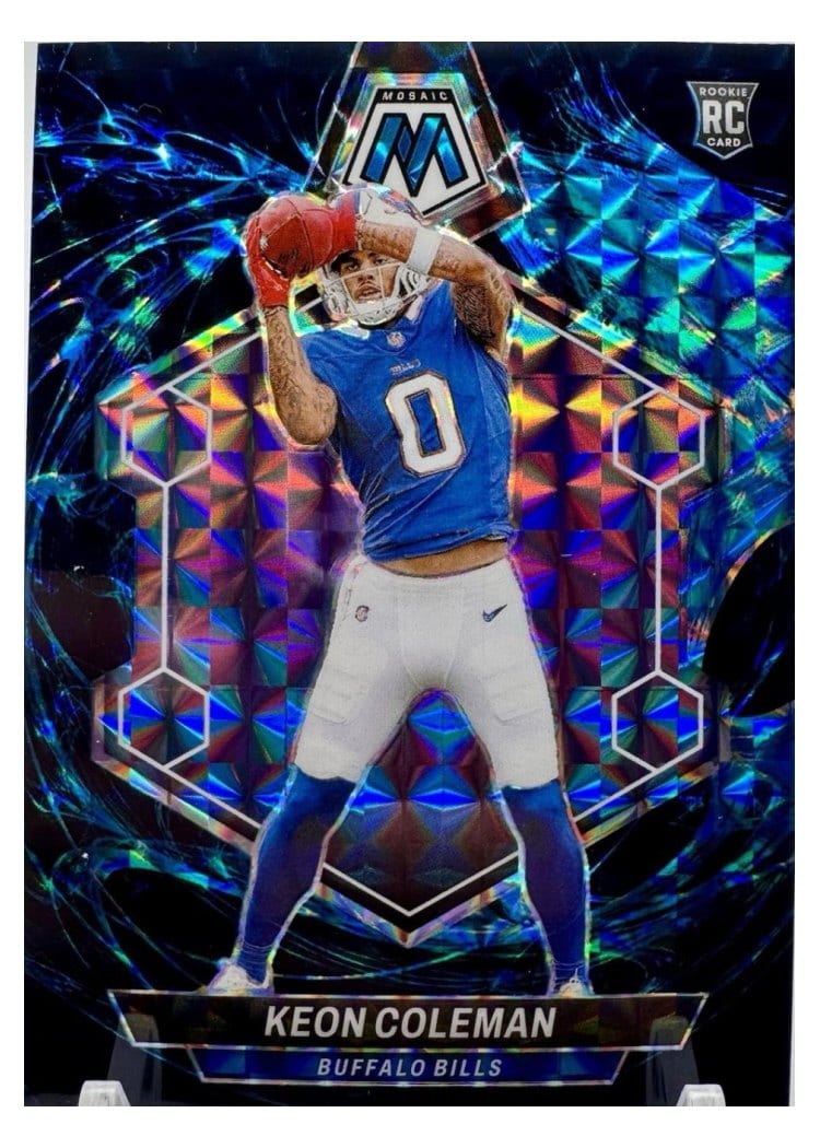 2024 Panini Mosaic Base Set Keon Coleman #333 card