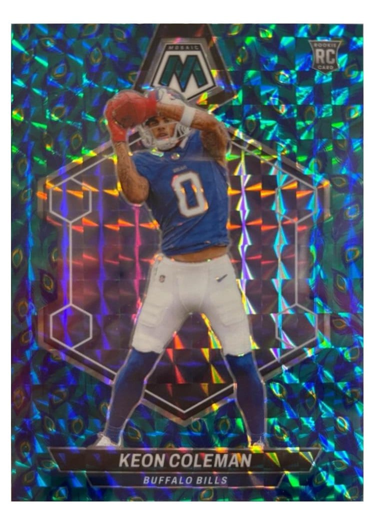 2024 Panini Mosaic Base Set Keon Coleman #333 card