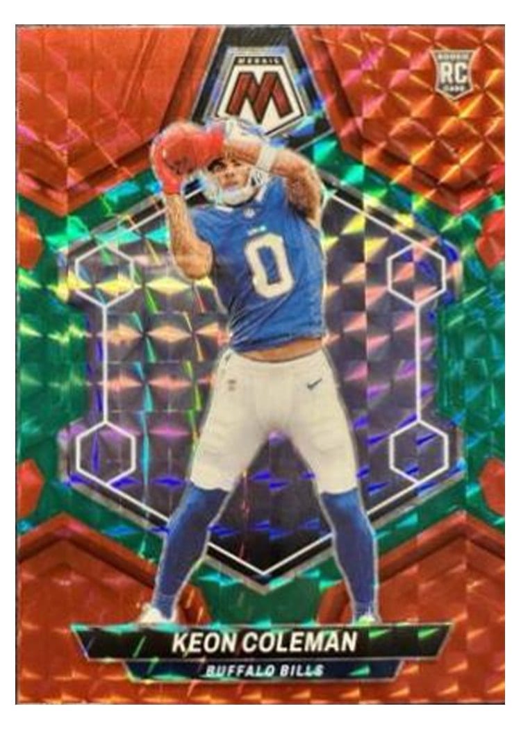 2024 Panini Mosaic Base Set Keon Coleman #333 card