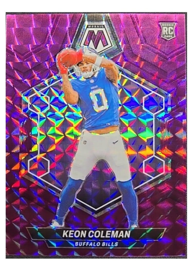 2024 Panini Mosaic Base Set Keon Coleman #333 card