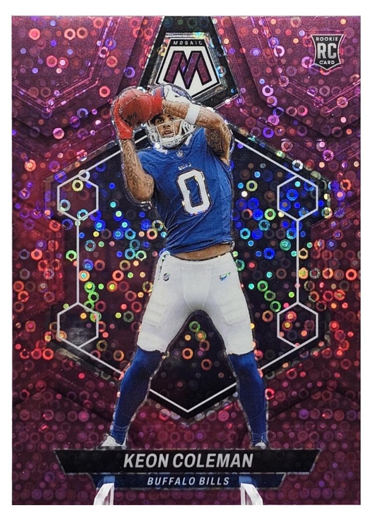 2024 Panini Mosaic Base Set Keon Coleman #333 card