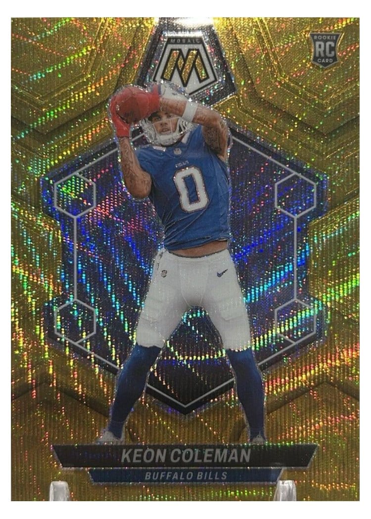 2024 Panini Mosaic Base Set Keon Coleman #333 card