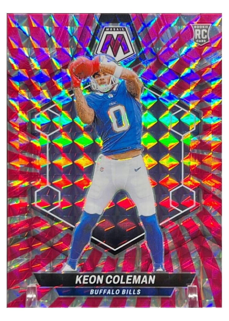 2024 Panini Mosaic Base Set Keon Coleman #333 card
