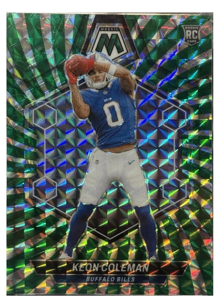 2024 Panini Mosaic Base Set Keon Coleman #333 card