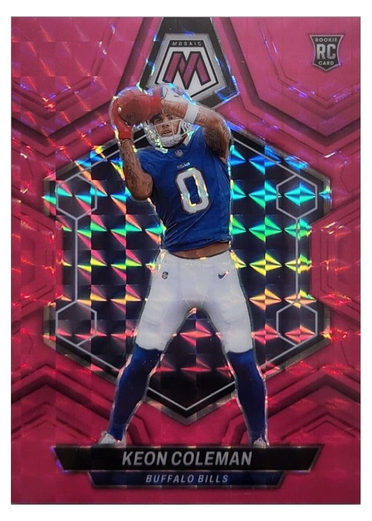 2024 Panini Mosaic Base Set Keon Coleman #333 card
