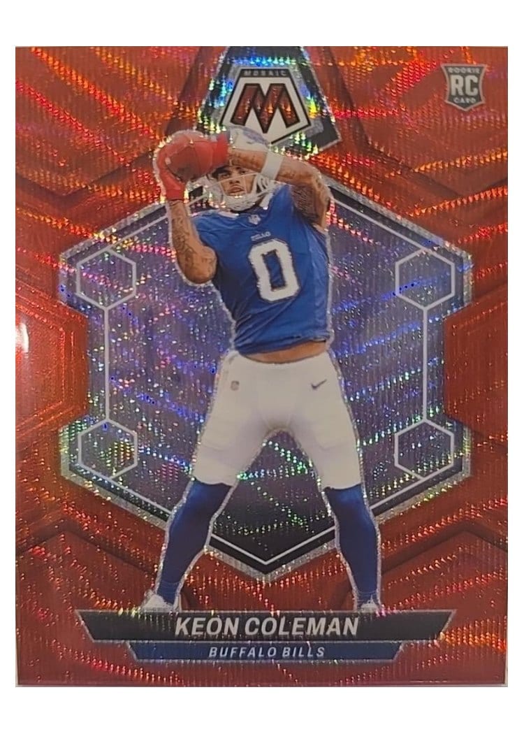 2024 Panini Mosaic Base Set Keon Coleman #333 card