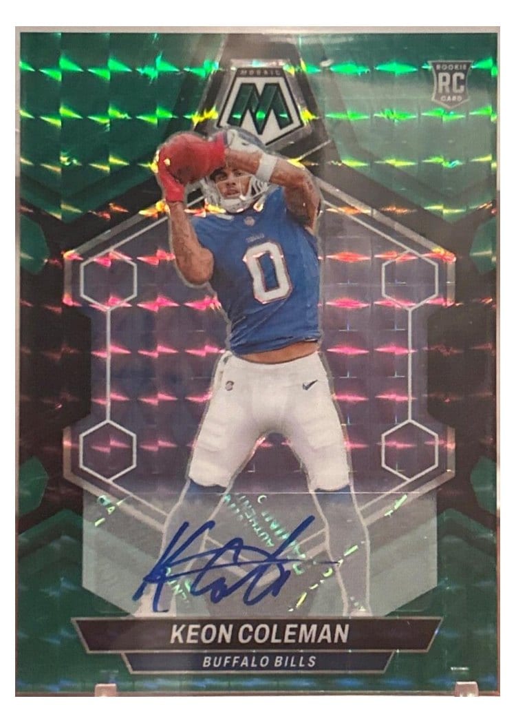 2024 Panini Mosaic Base Set Keon Coleman #333 card