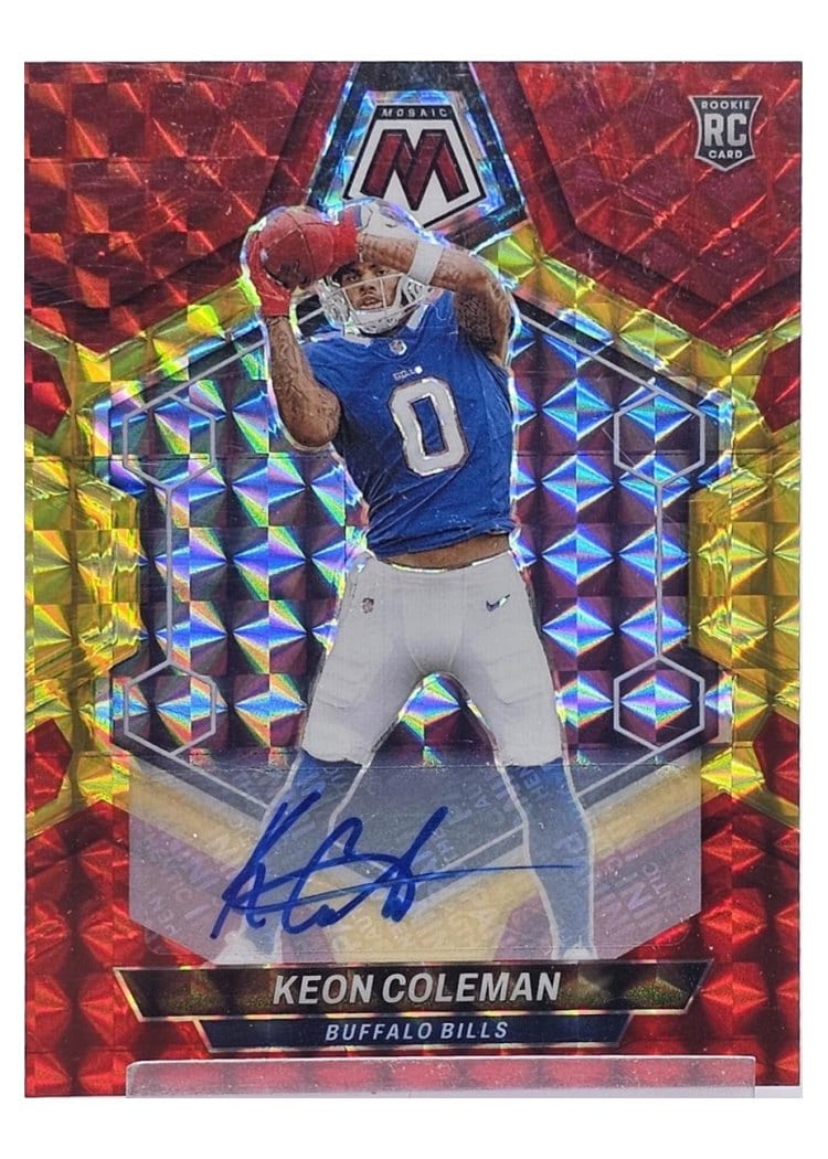 2024 Panini Mosaic Base Set Keon Coleman #333 card