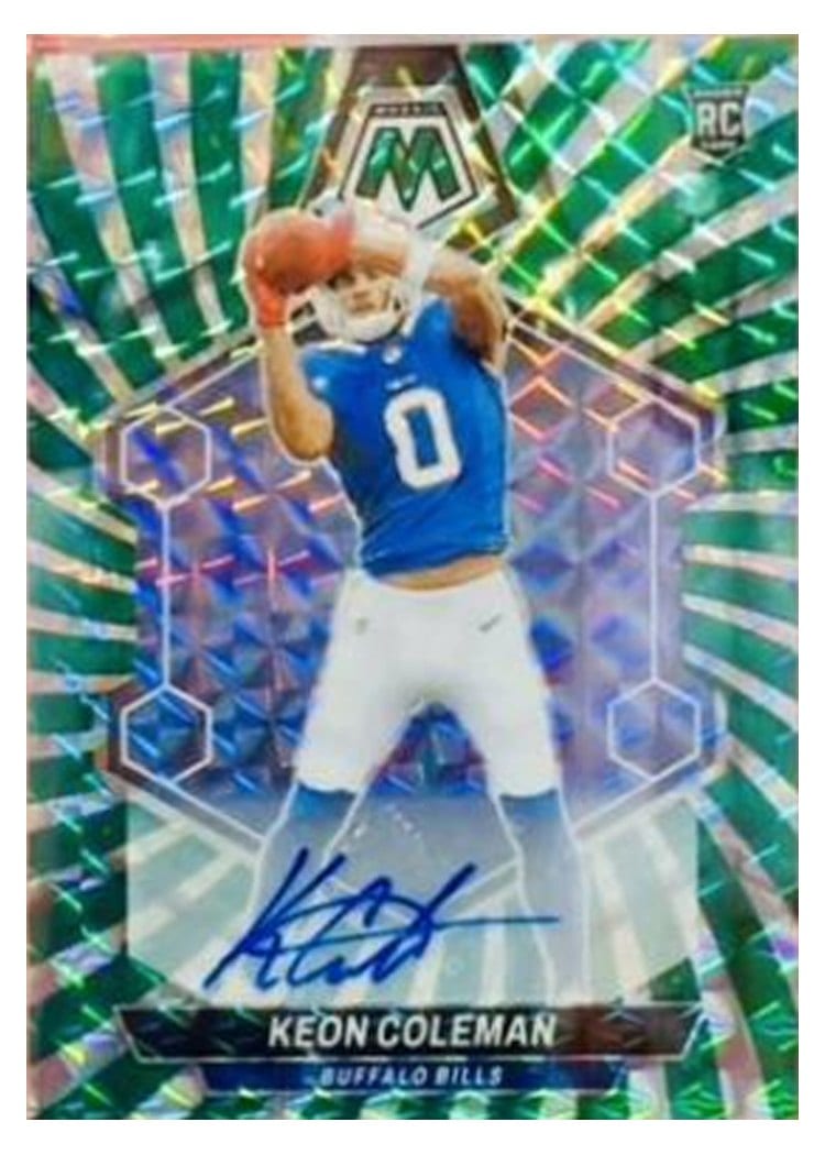 2024 Panini Mosaic Base Set Keon Coleman #333 card