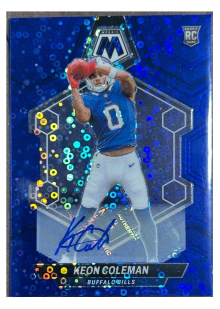 2024 Panini Mosaic Base Set Keon Coleman #333 card