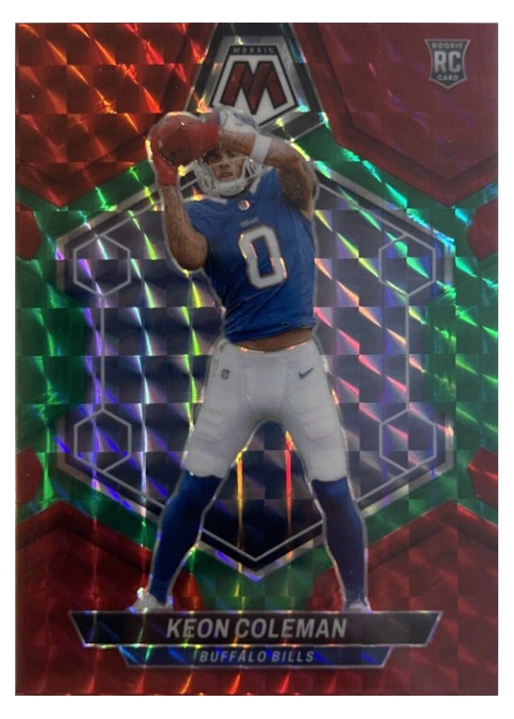 2024 Panini Mosaic Base Set Keon Coleman #333 card
