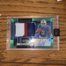2024 Panini One Precision Rookie Patch Autographs Keon Coleman #316 card
