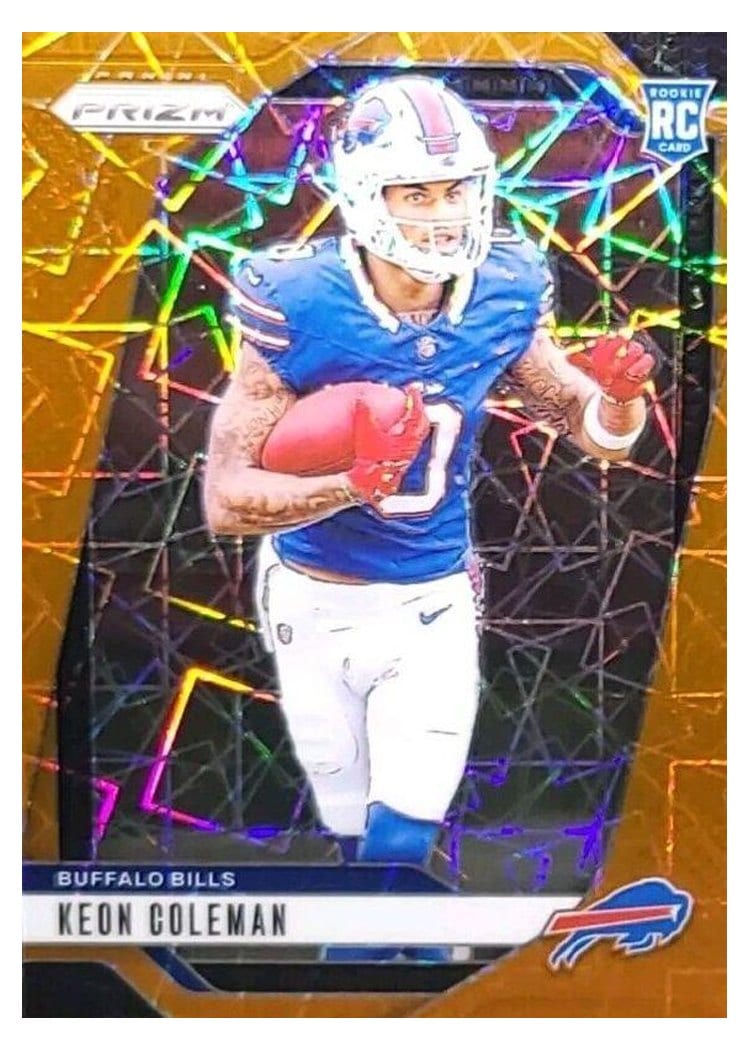 2024 Panini Prizm Base Set Keon Coleman #362 card