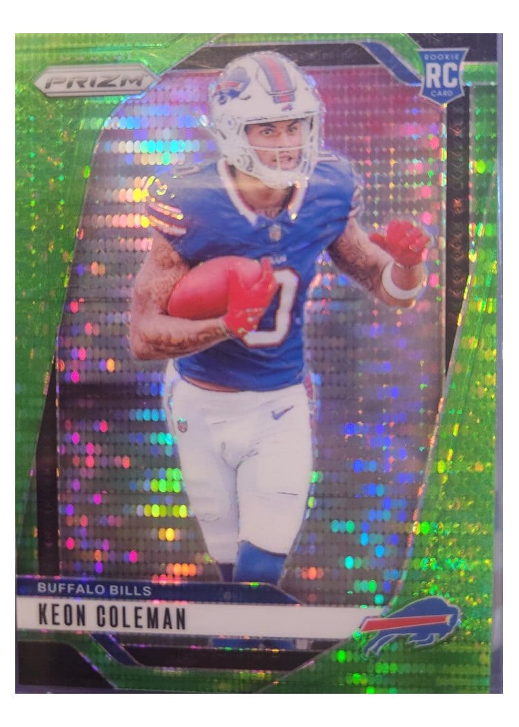 2024 Panini Prizm Base Set Keon Coleman #362 card