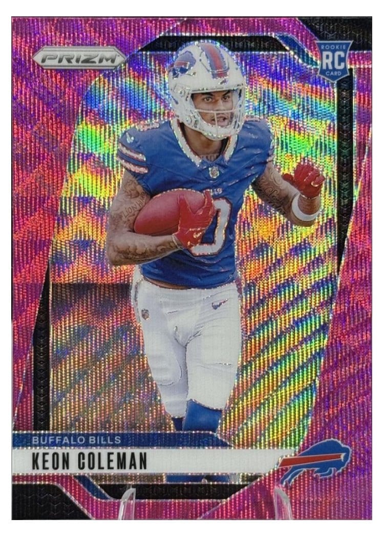 2024 Panini Prizm Base Set Keon Coleman #362 card