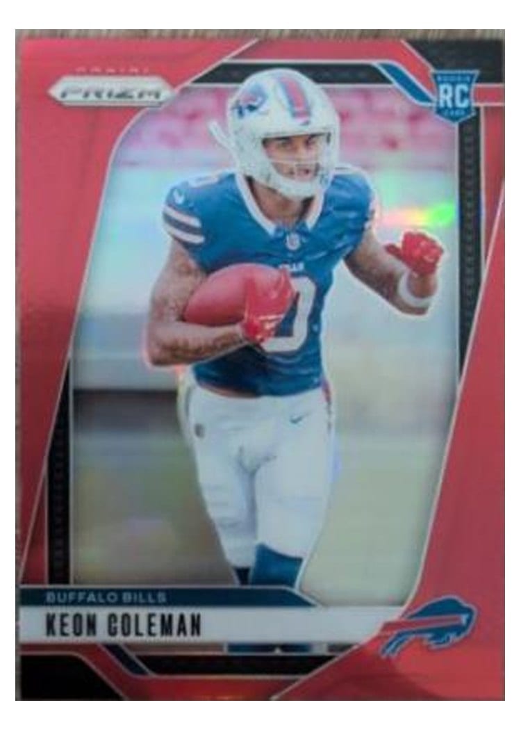 2024 Panini Prizm Base Set Keon Coleman #362 card